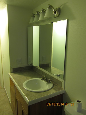 vanity mirror picture